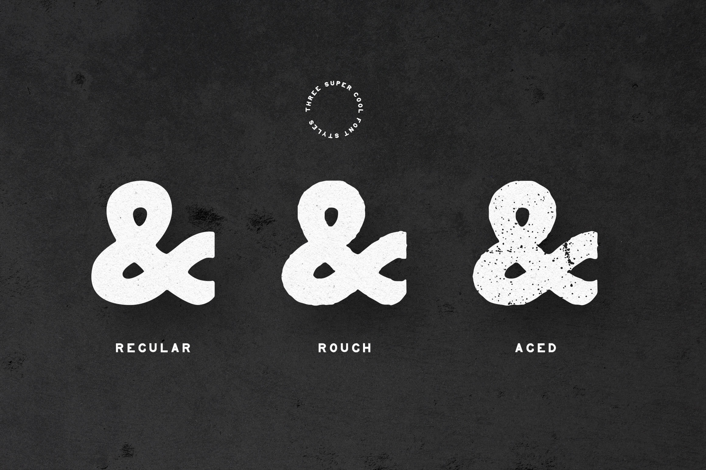 Moses Display Grotesque Typeface