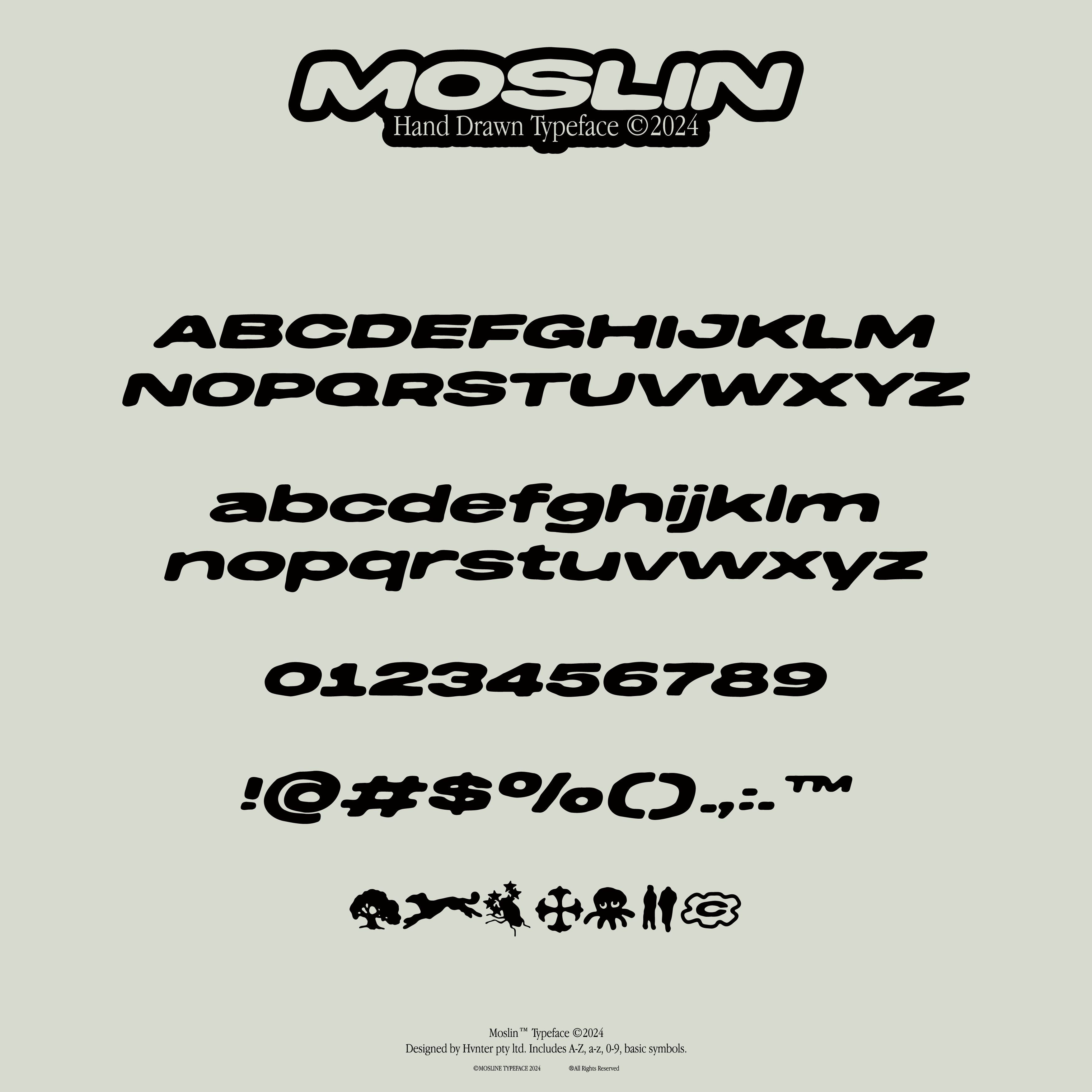 Moslin Typeface
