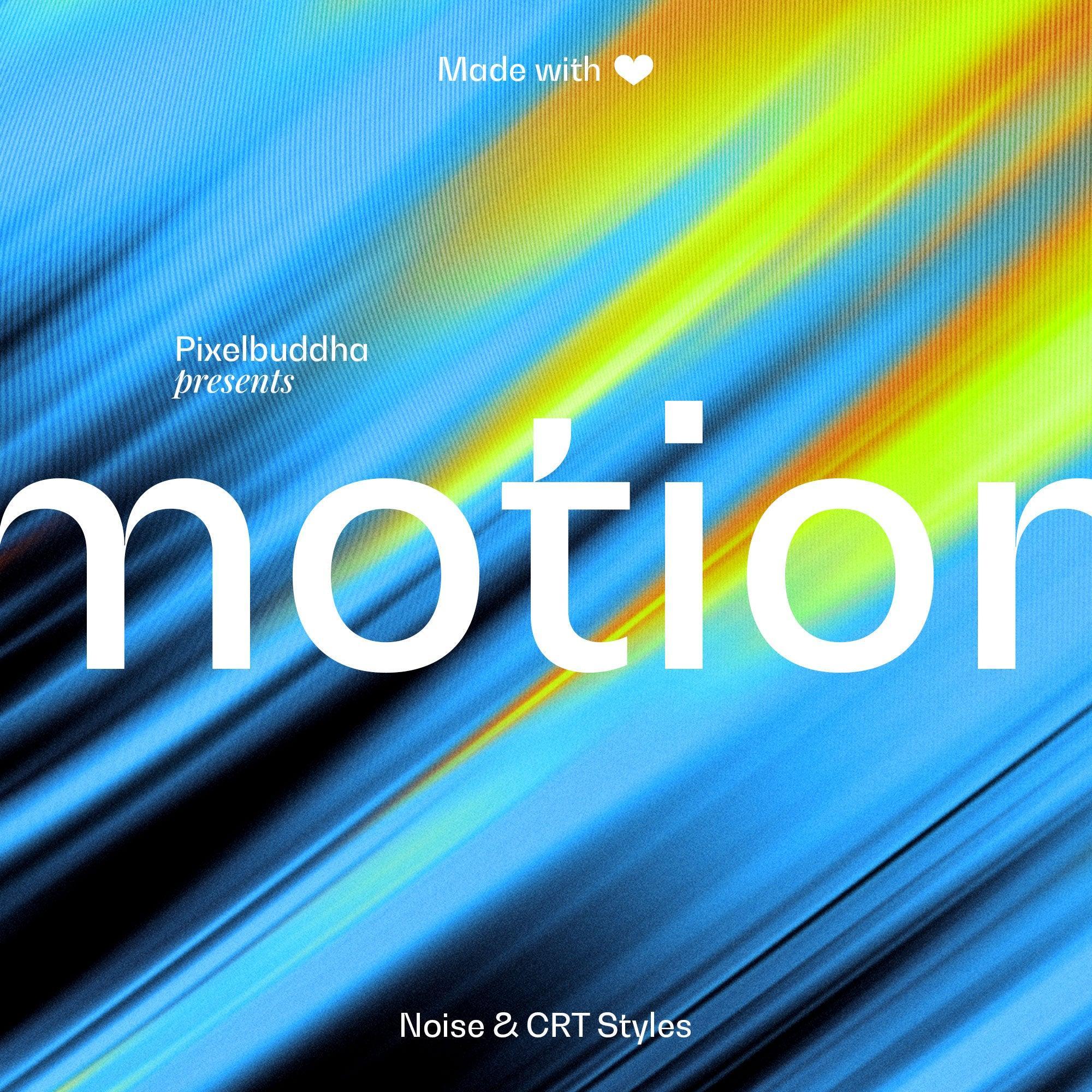 Motion Energy Gradient Backgrounds
