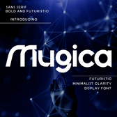 Mugica – Futuristic Sans Serif Font