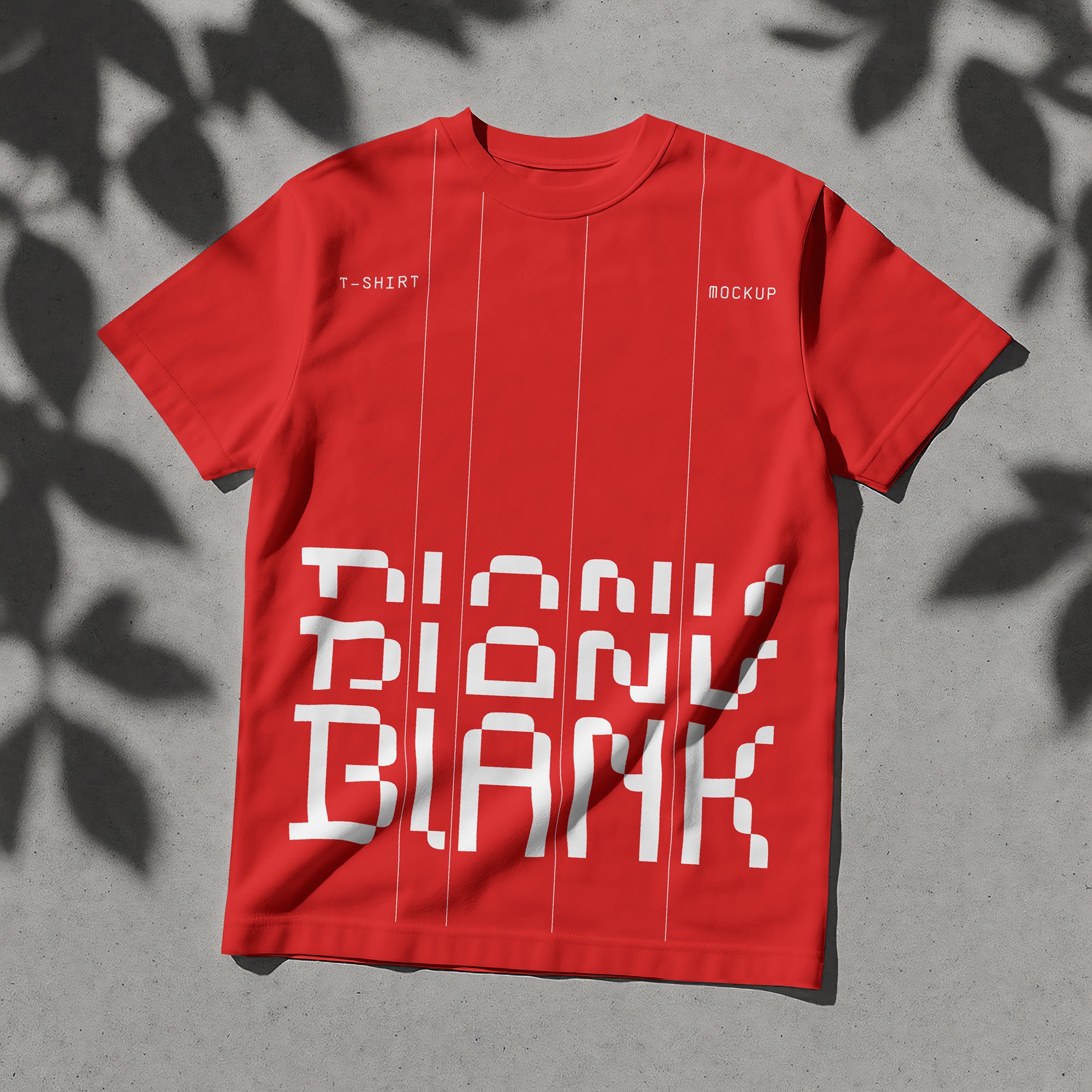 Natural Light T-Shirt Flatlay