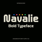 Navalie – Bold Sans Serif