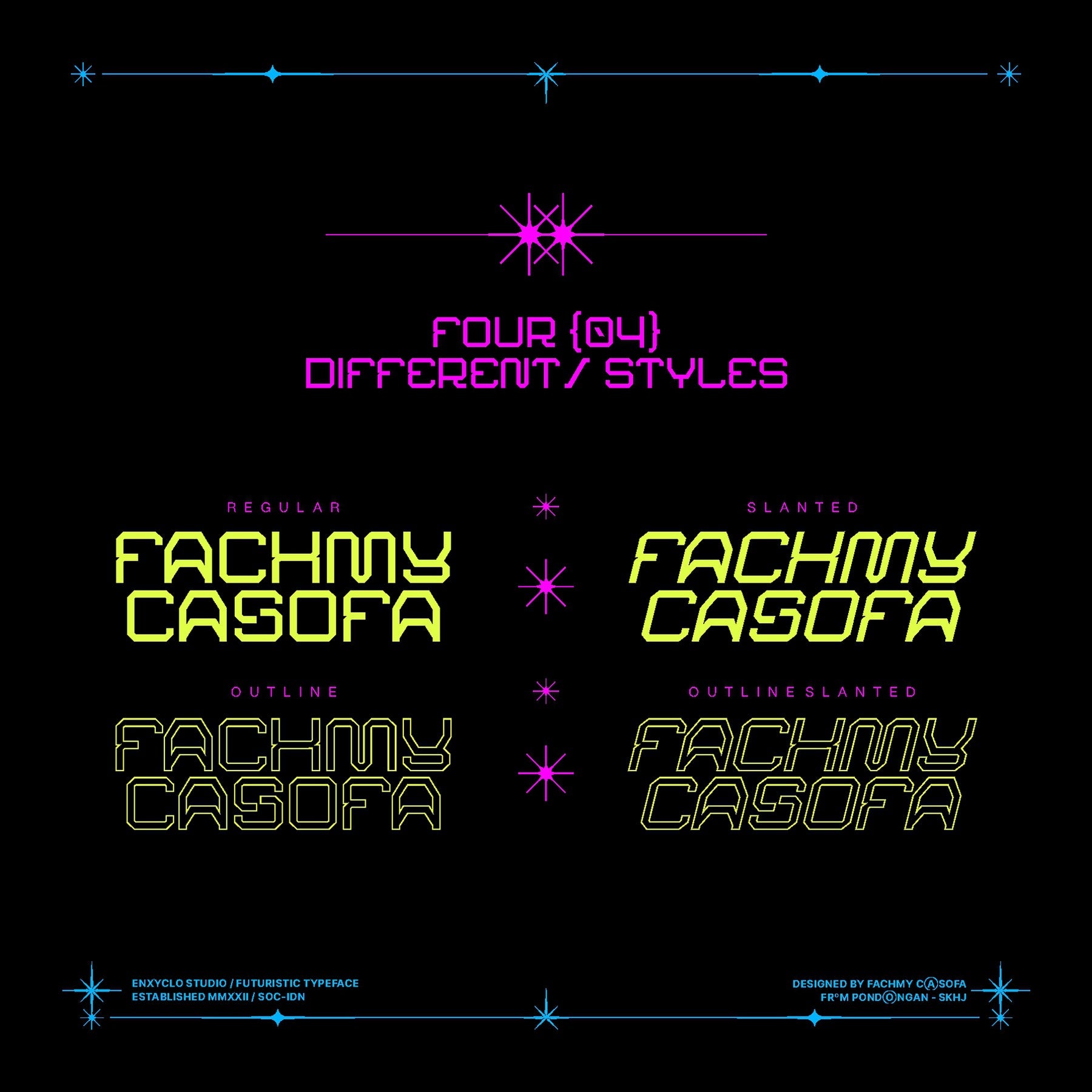 NCL ARSEGZONE - Modern Futuristic Font