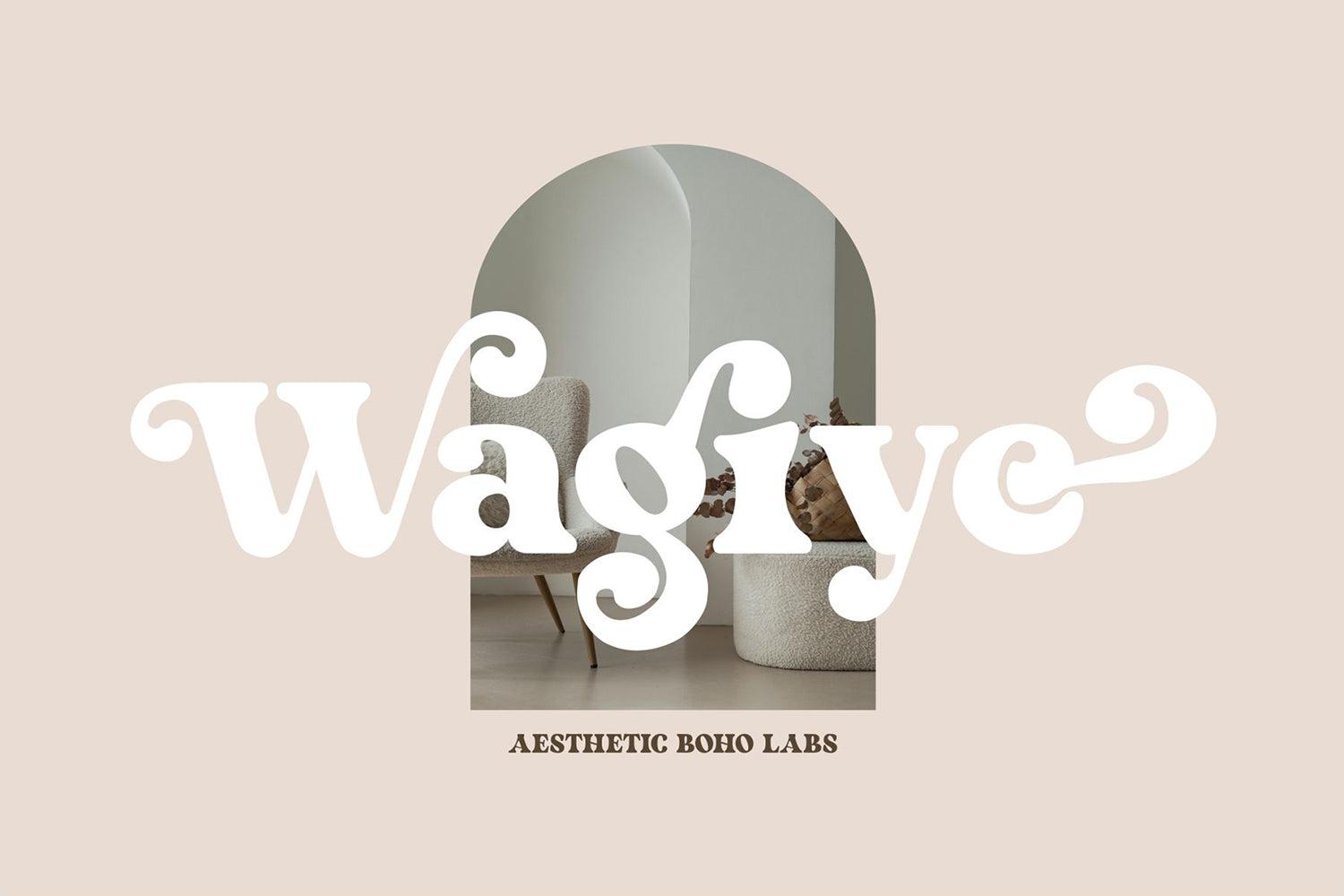 NCL Kerih Moady - Retro Groovy Bold Font