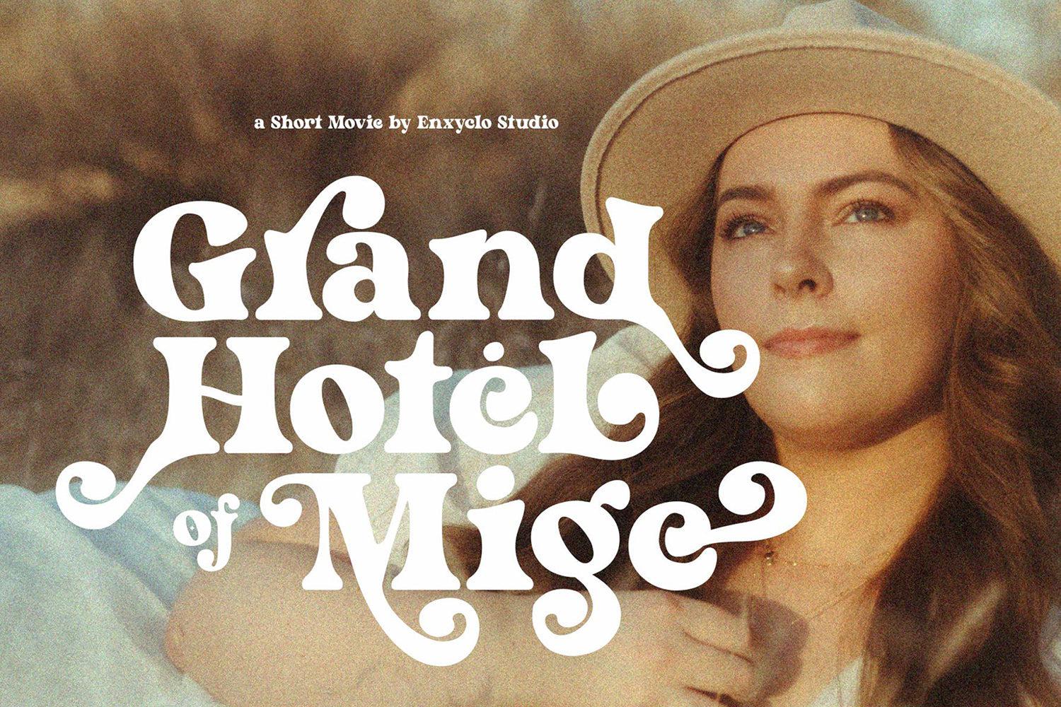 NCL Kerih Moady - Retro Groovy Bold Font