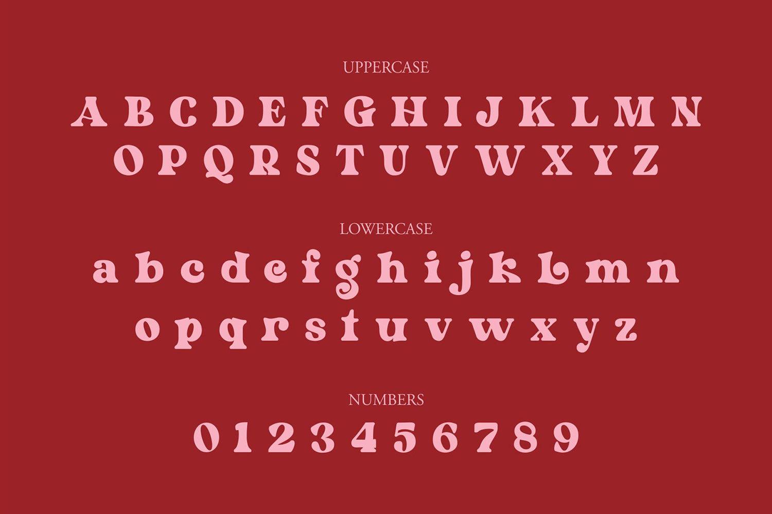 NCL Kerih Moady - Retro Groovy Bold Font