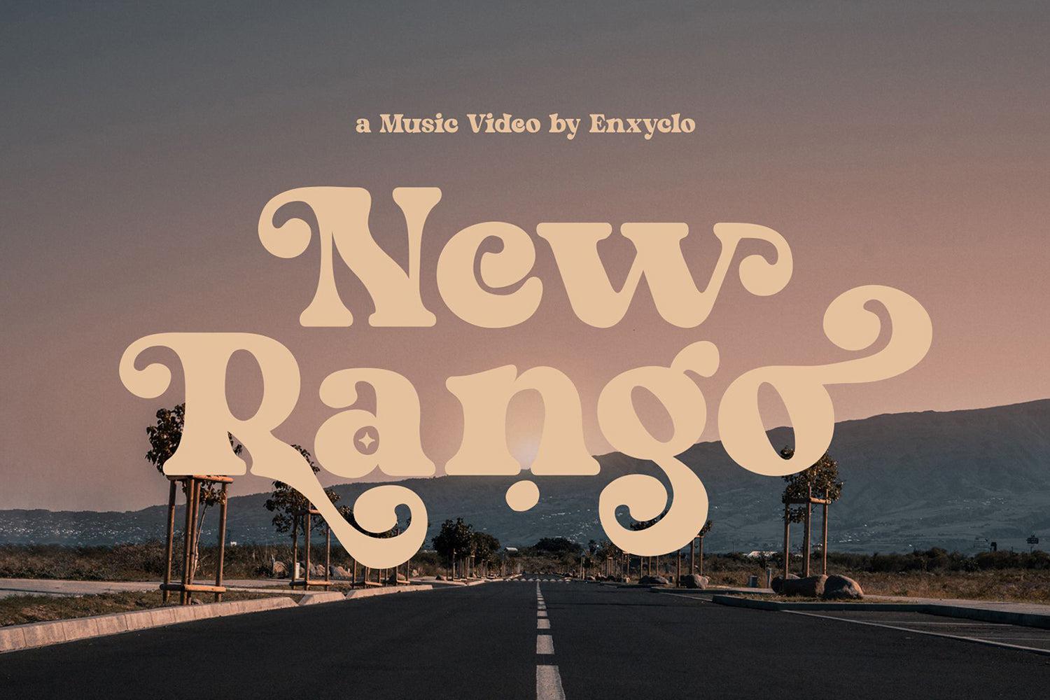 NCL Kerih Moady - Retro Groovy Bold Font