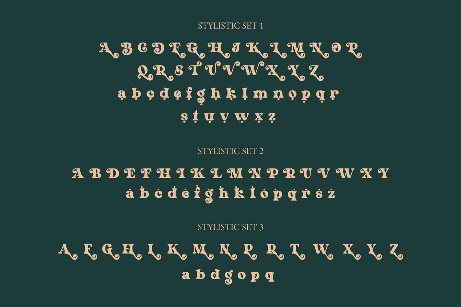 NCL Kerih Moady - Retro Groovy Bold Font