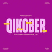QIKOBER — Condensed Sans Font