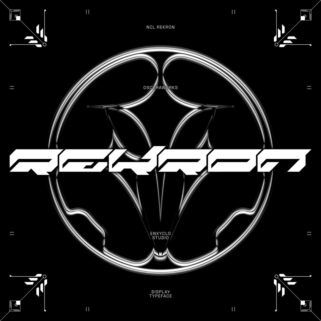 NCL REKRON - Y2K FUTURISTIC TECH FONT