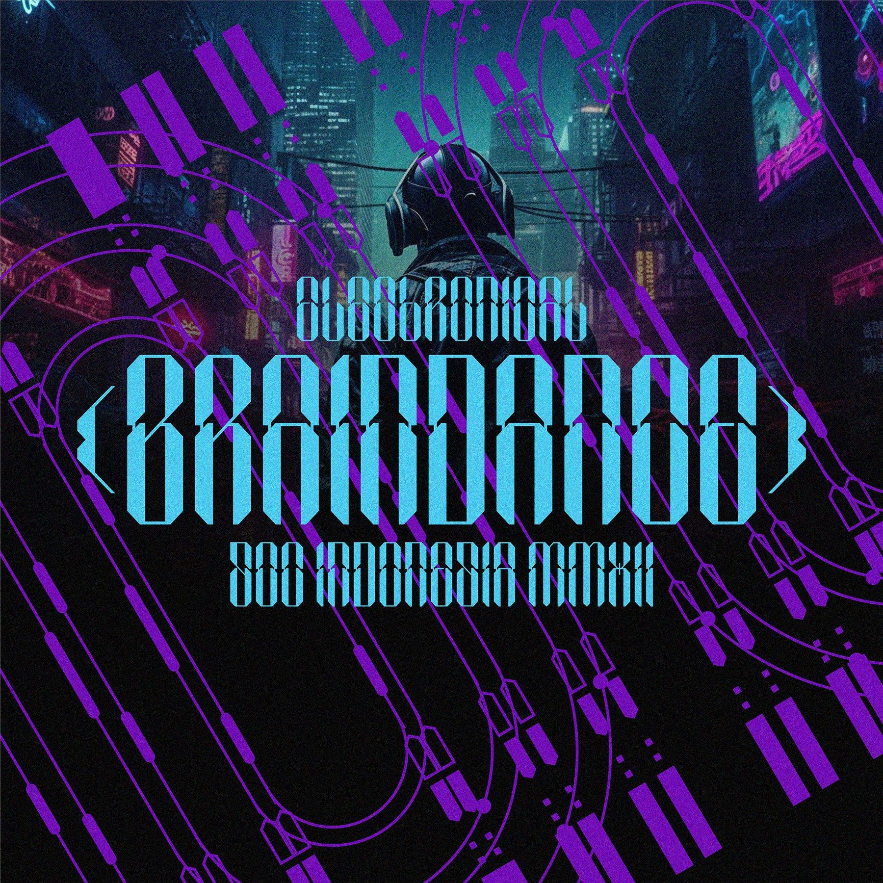 NCL Sephyrok - Cyberpunk Futuristic Tech Condensed Font