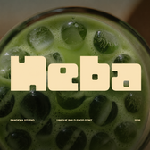 Neba - Unique Bold Food Font