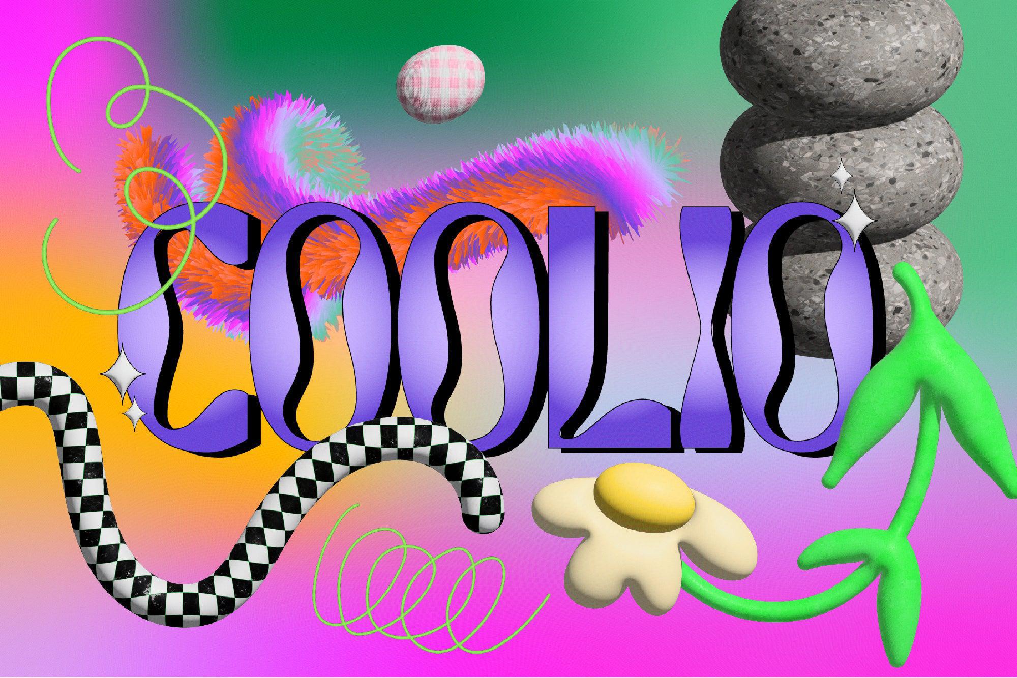 Neo 3D Postmodern Elements