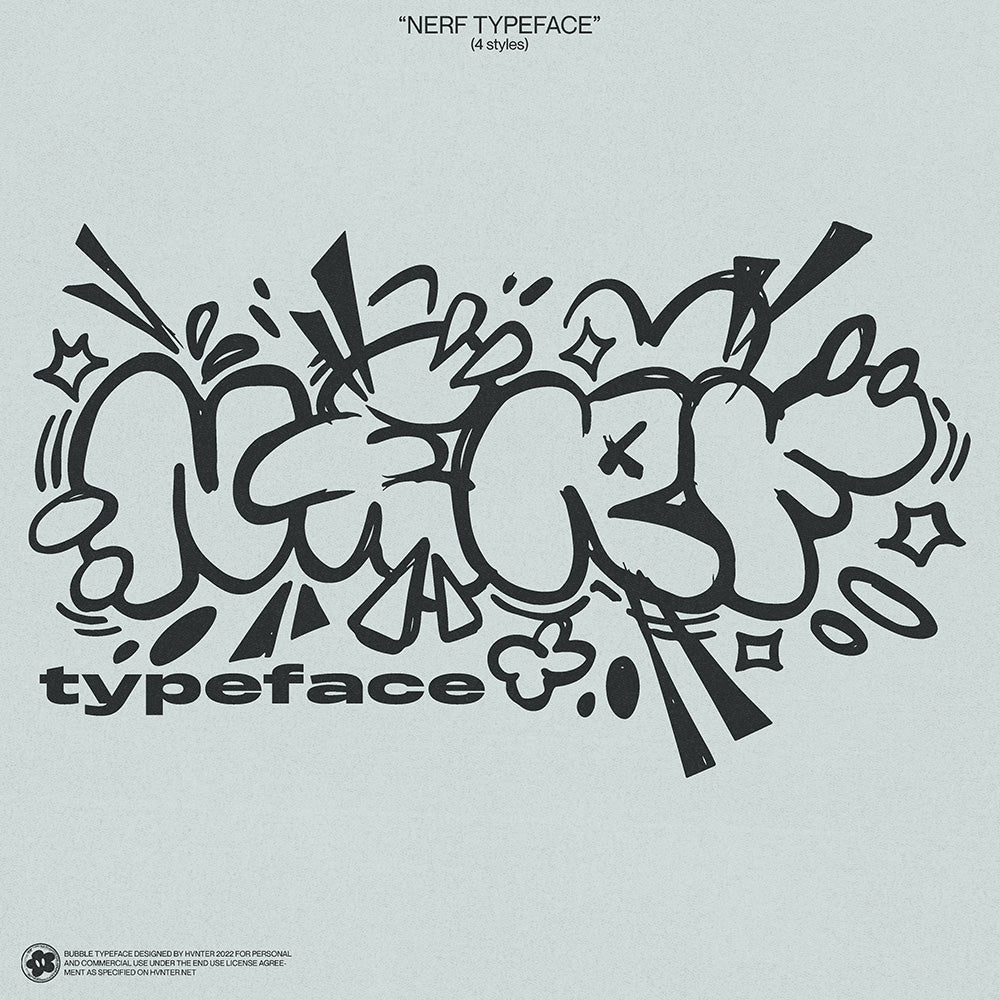 NERF Typeface