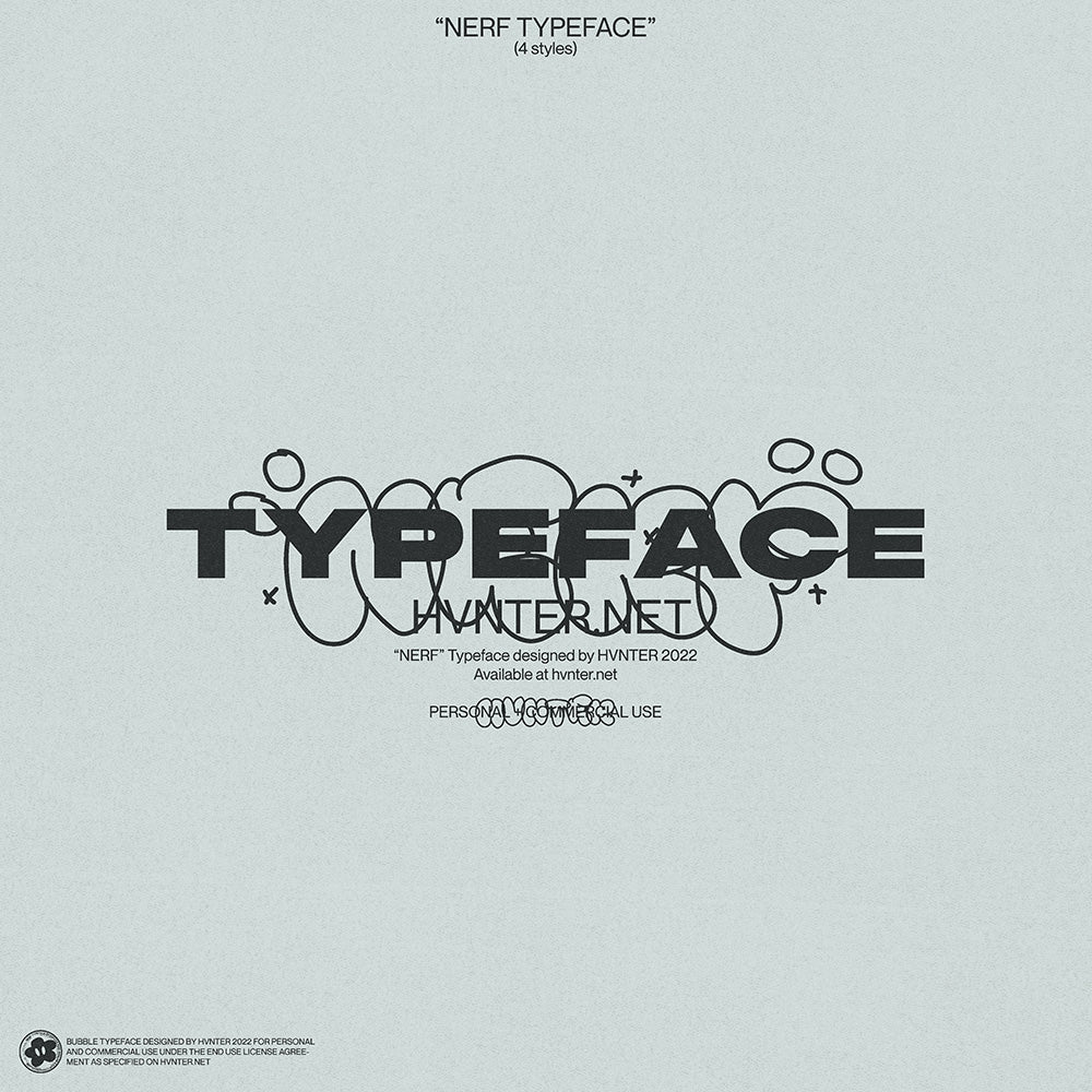 NERF Typeface