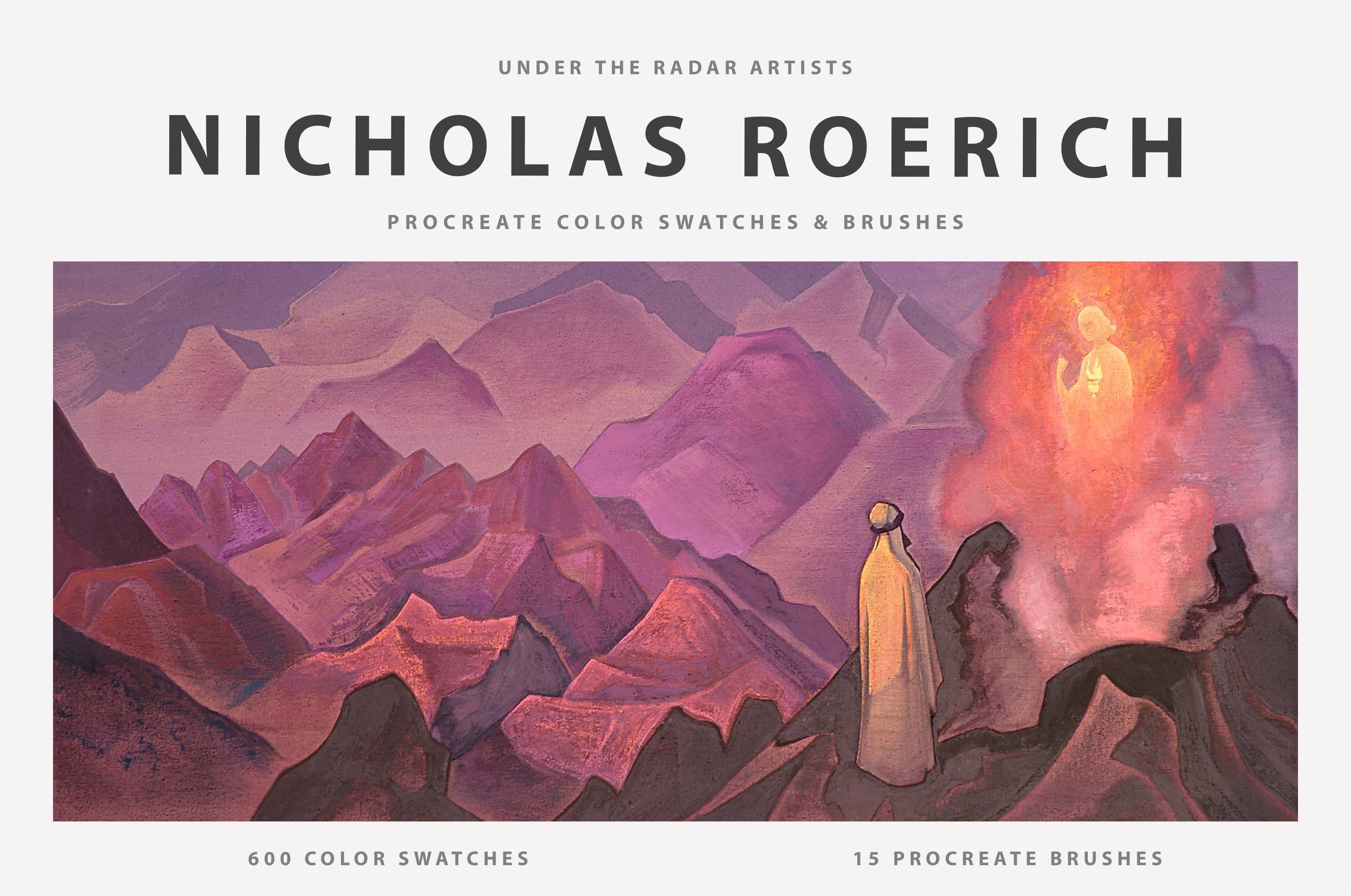 Nicholas Roerich Procreate Kit
