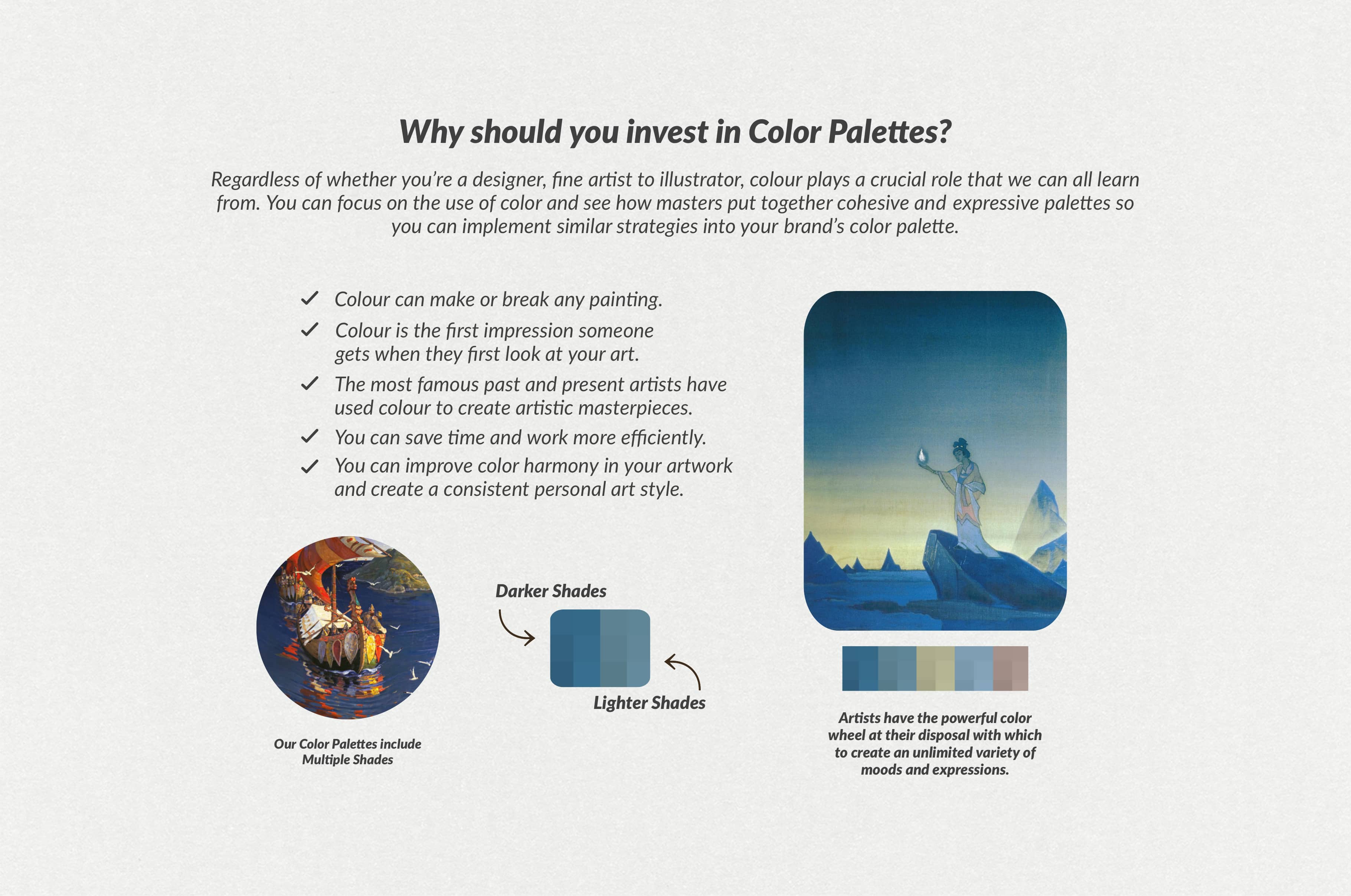 Nicholas Roerich Procreate Kit