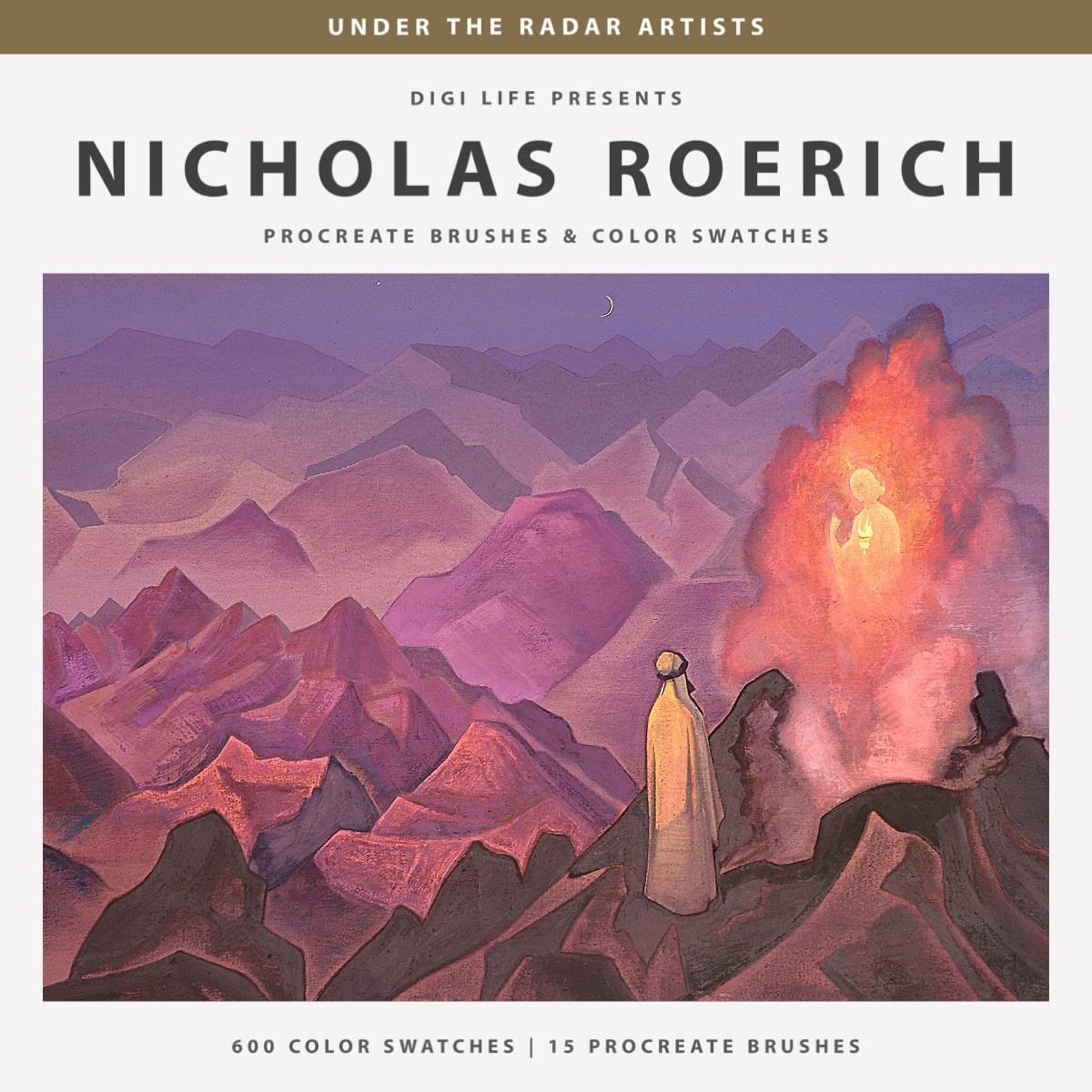 Nicholas Roerich Procreate Kit