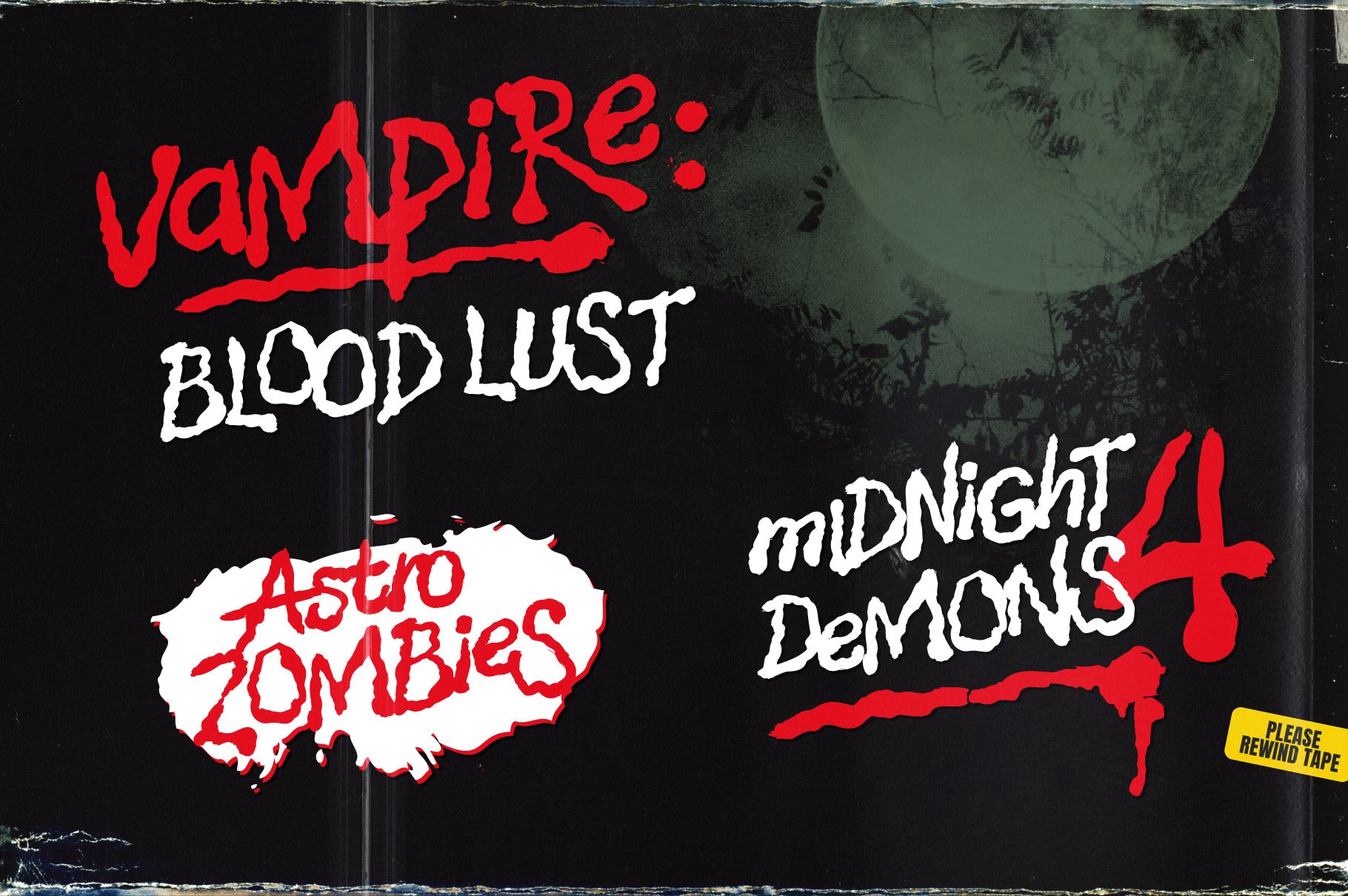 Nightmare Street - The Retro Horror Font