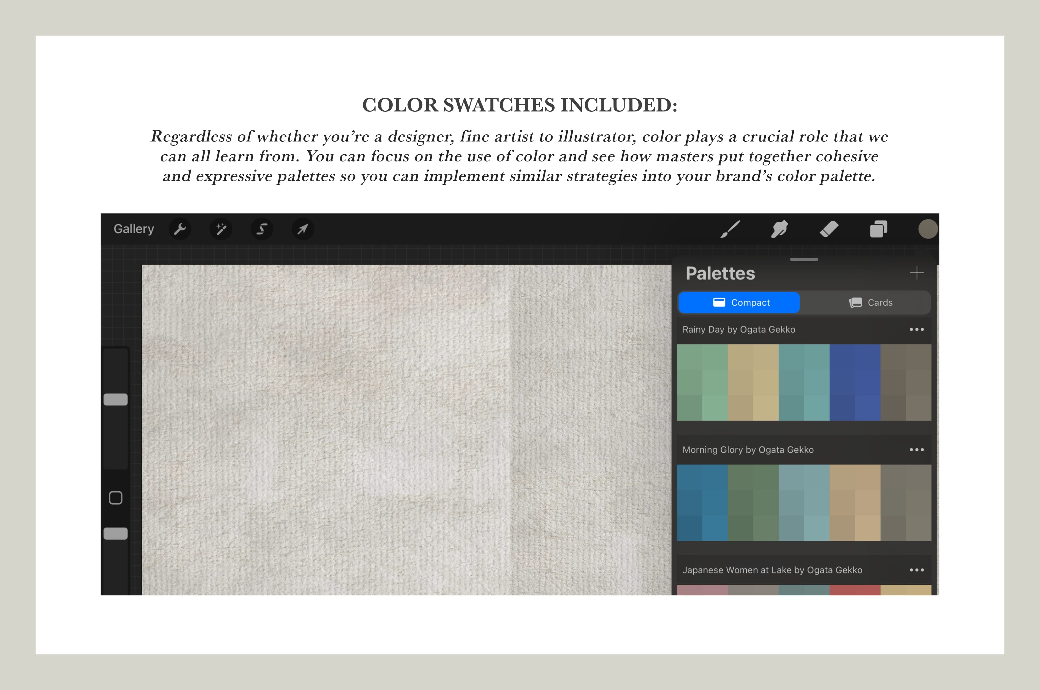 Ogata Gekko Procreate Kit