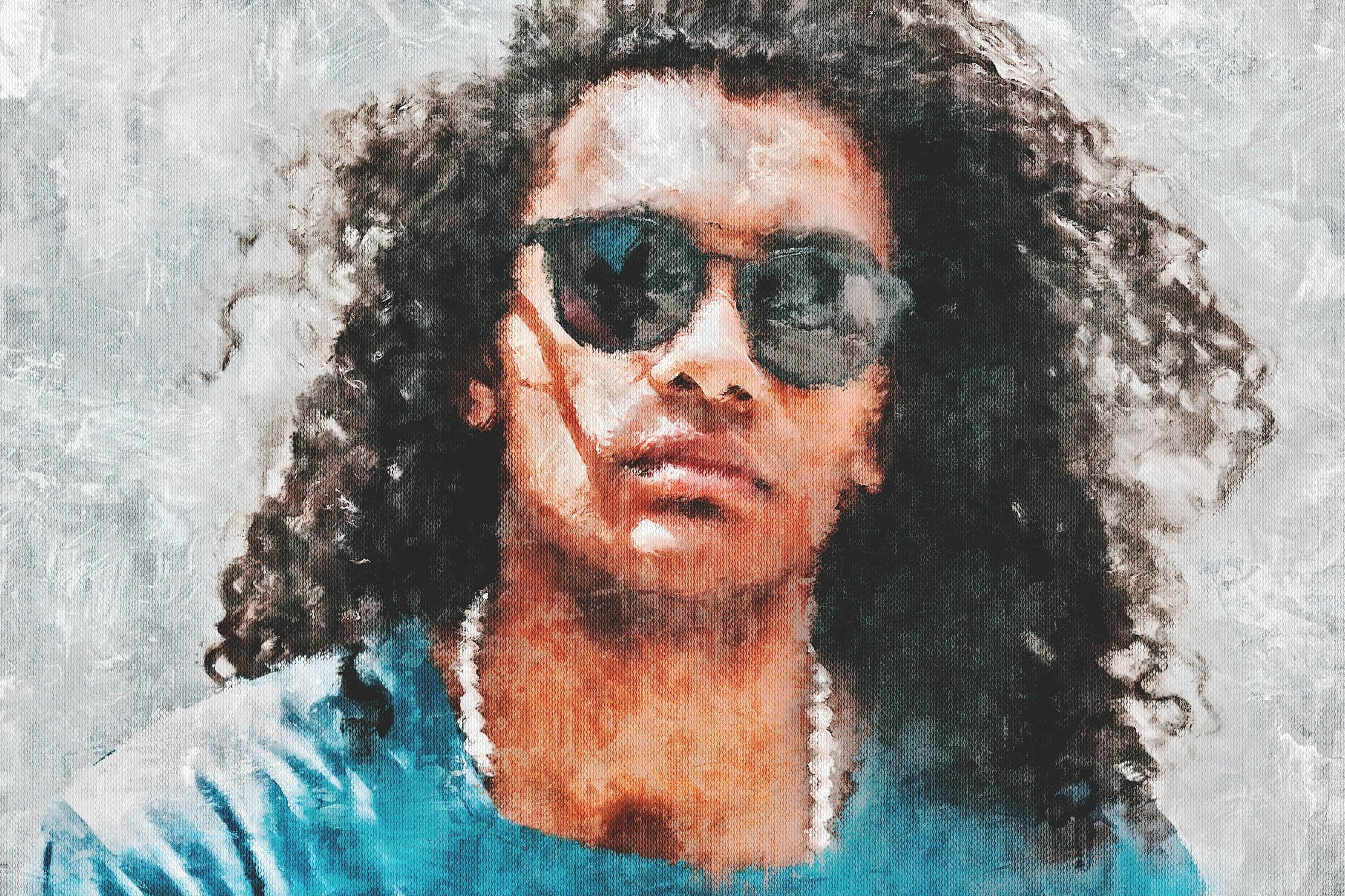 Oil Painting Photo Effect