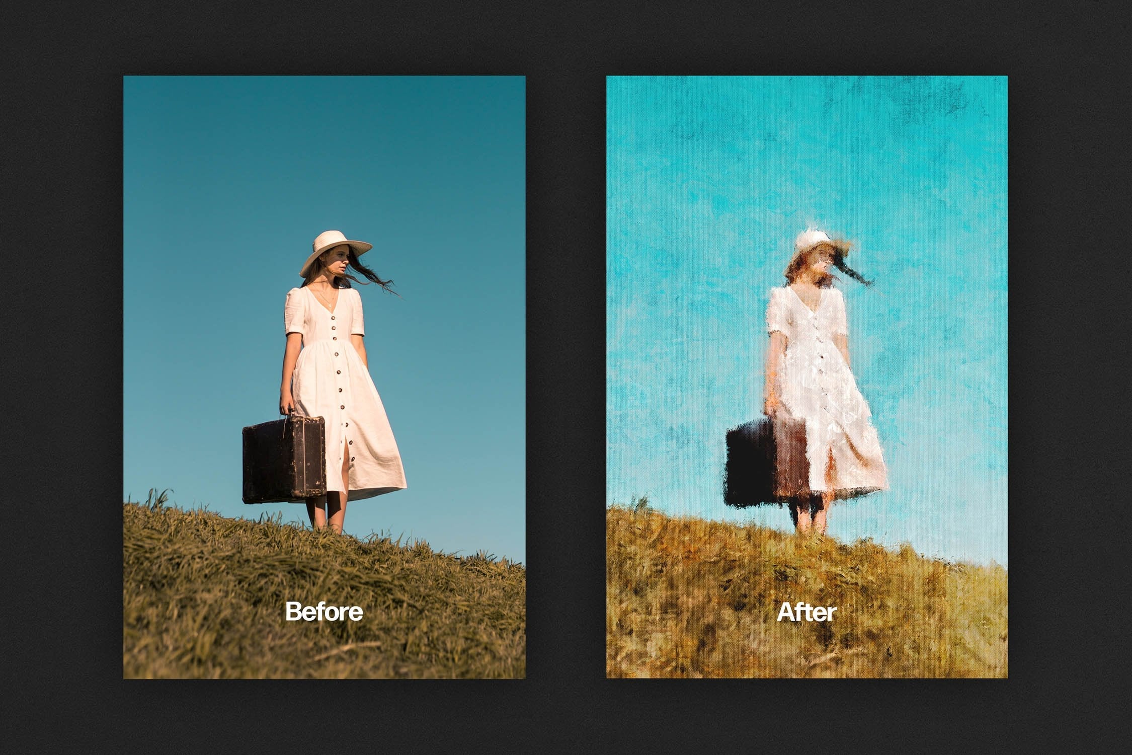 Oil Painting Photo Effect