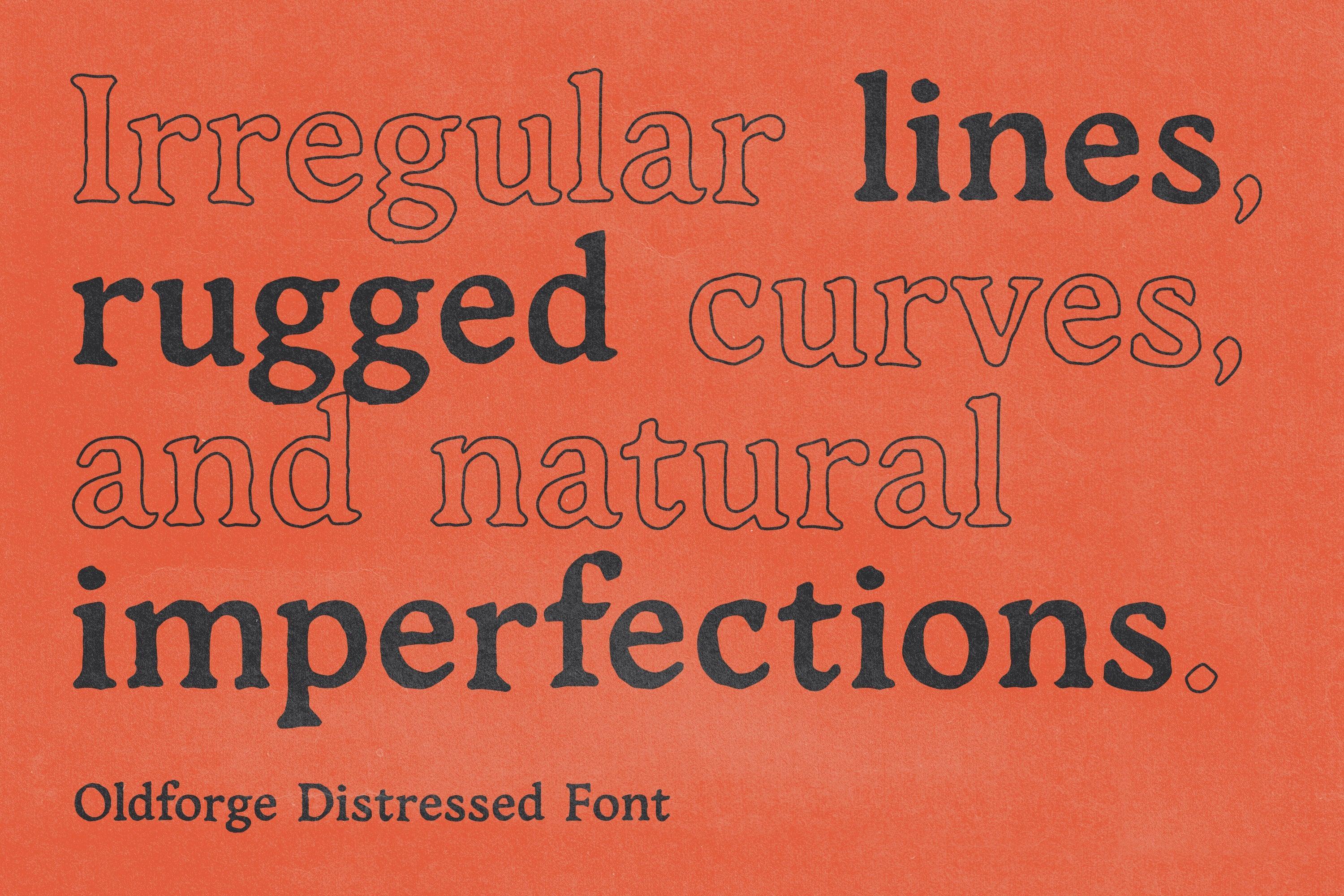 Oldforge Medieval Distressed Font
