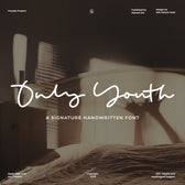 Only Youth Signature Handwritten Font
