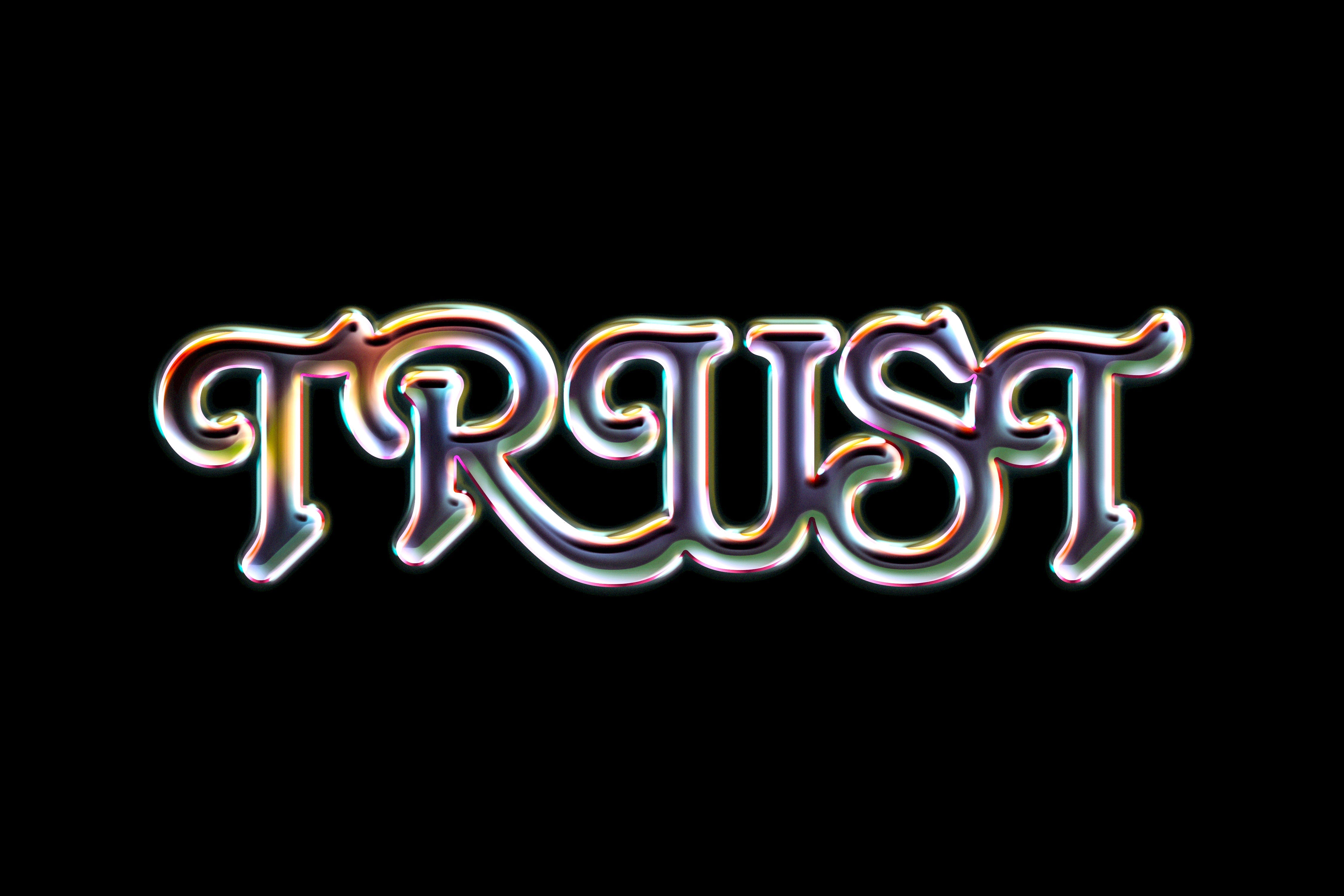 Original Chrome Style Text Effect