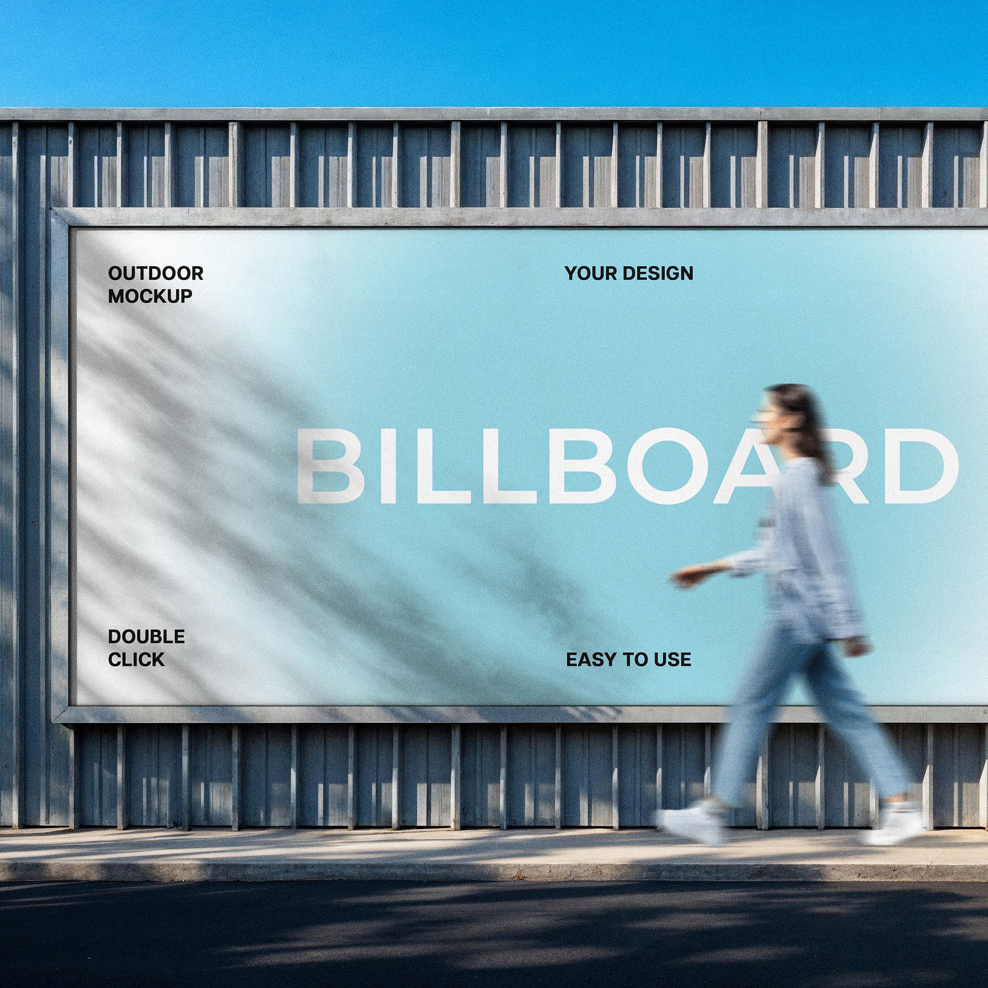 Outdoor Billboard Mockup