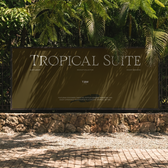 Outdoor Signage Mockup – Tropical Suite - T.BW Mockup Collection