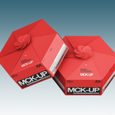 Paper Food Box Mockup