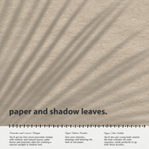 Paper & Shadow Leaves Procreate Kit