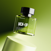 Perfume Glass Bottle Mockup