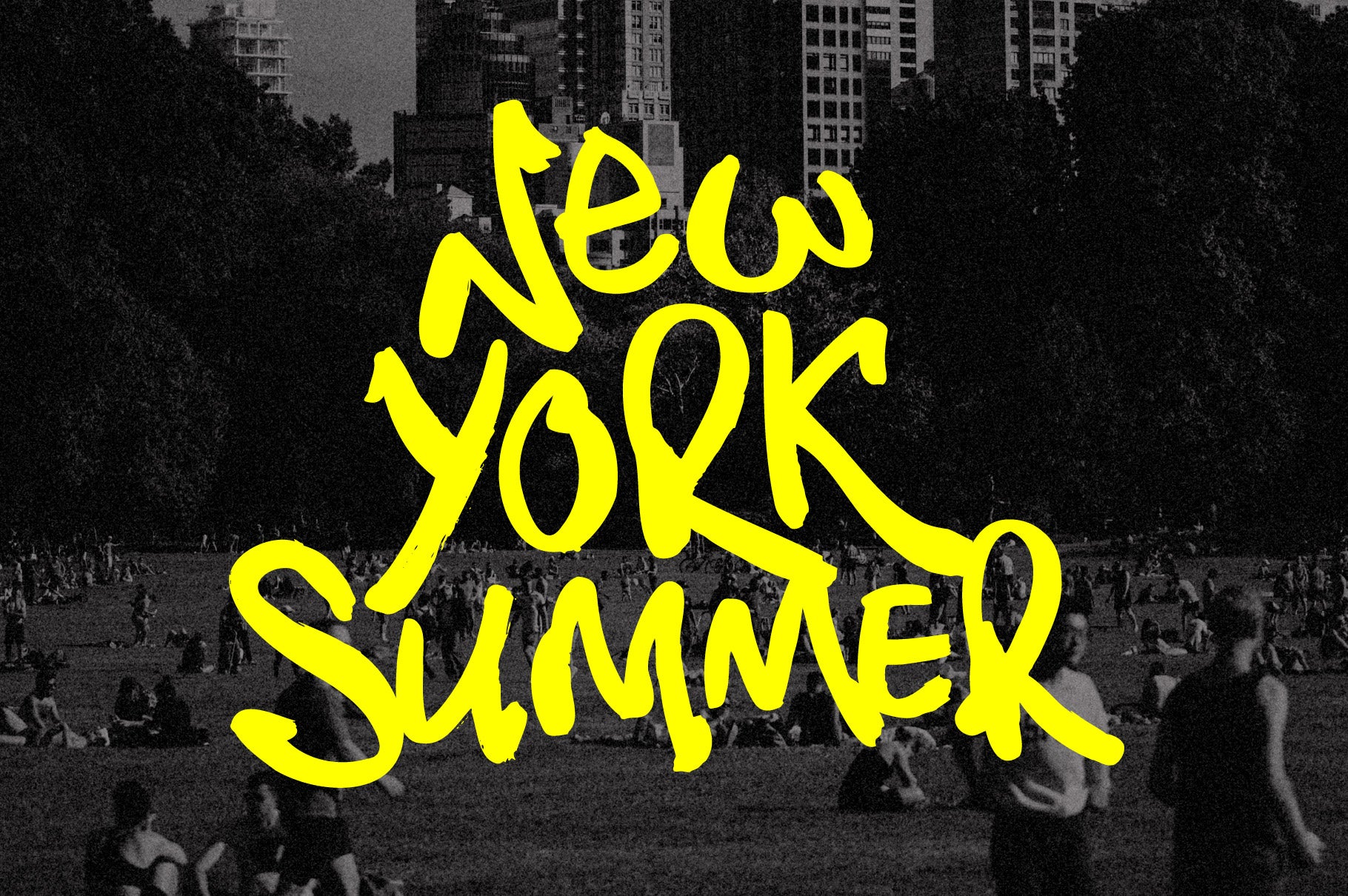 Permanent Park - 1990s Graffiti Inspired Marker Pen Font