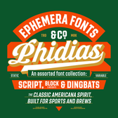 Phidias Font Collection
