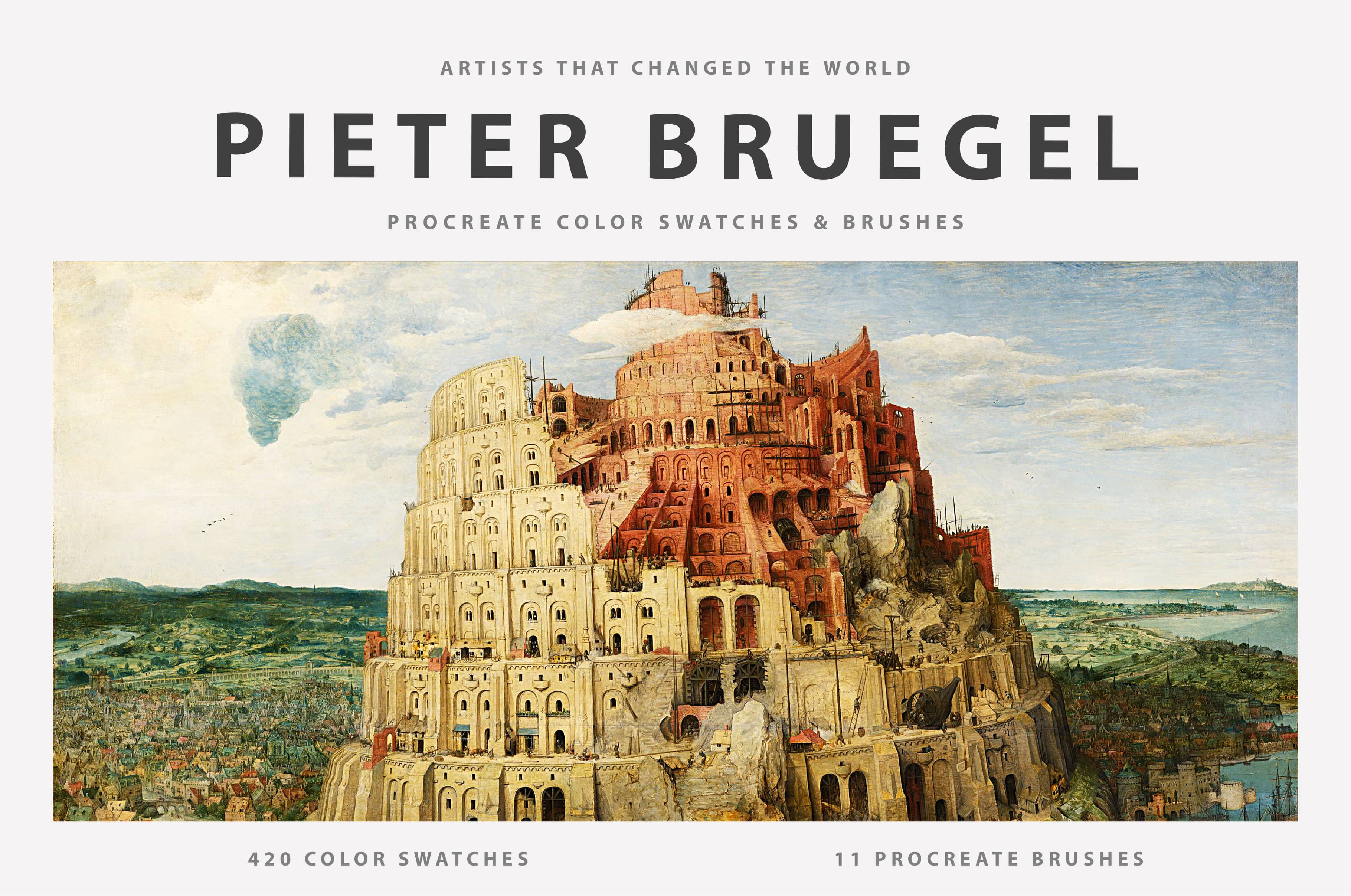Pieter Bruegel Procreate Kit