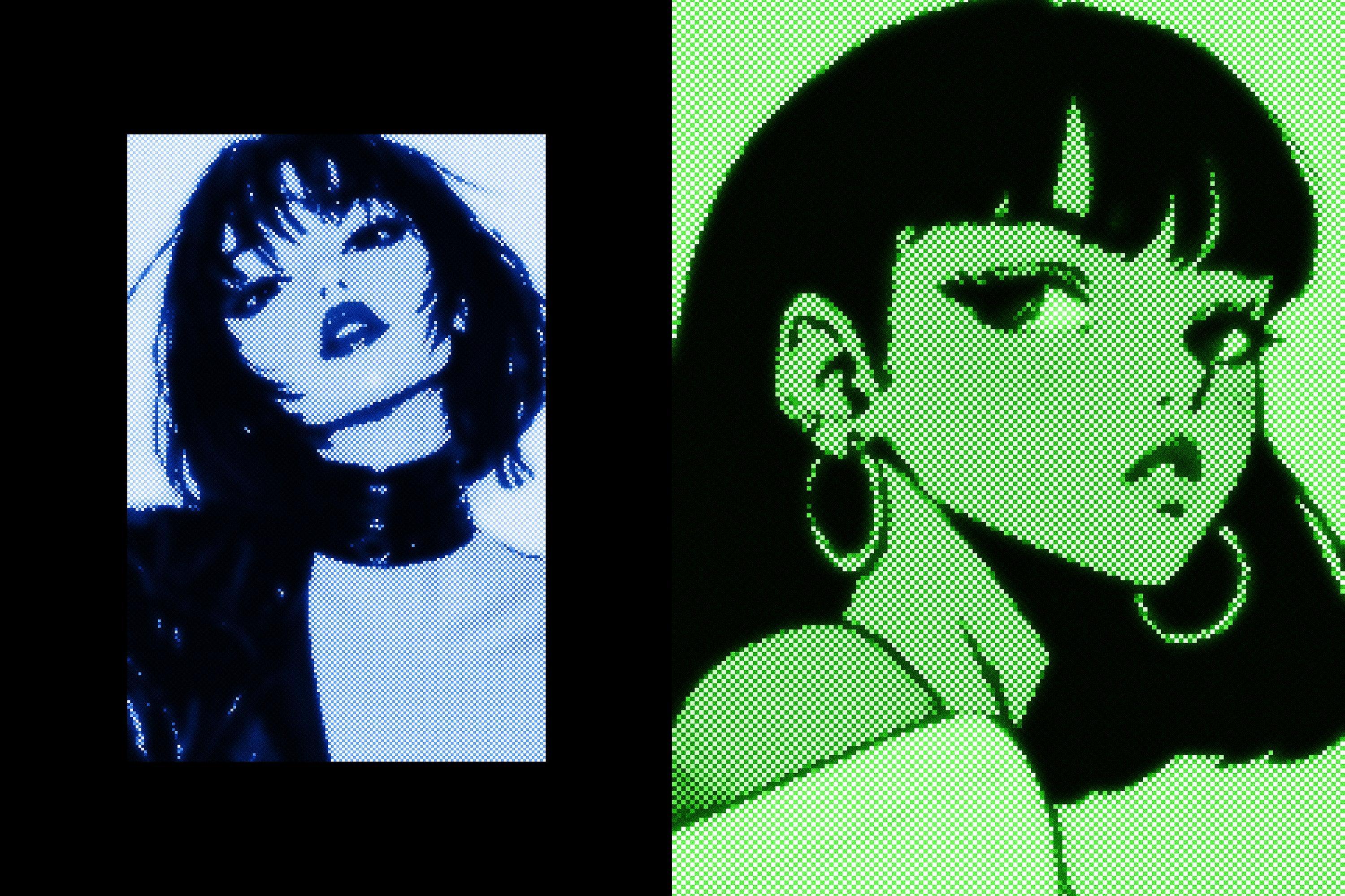 Pixel Arcade Effect