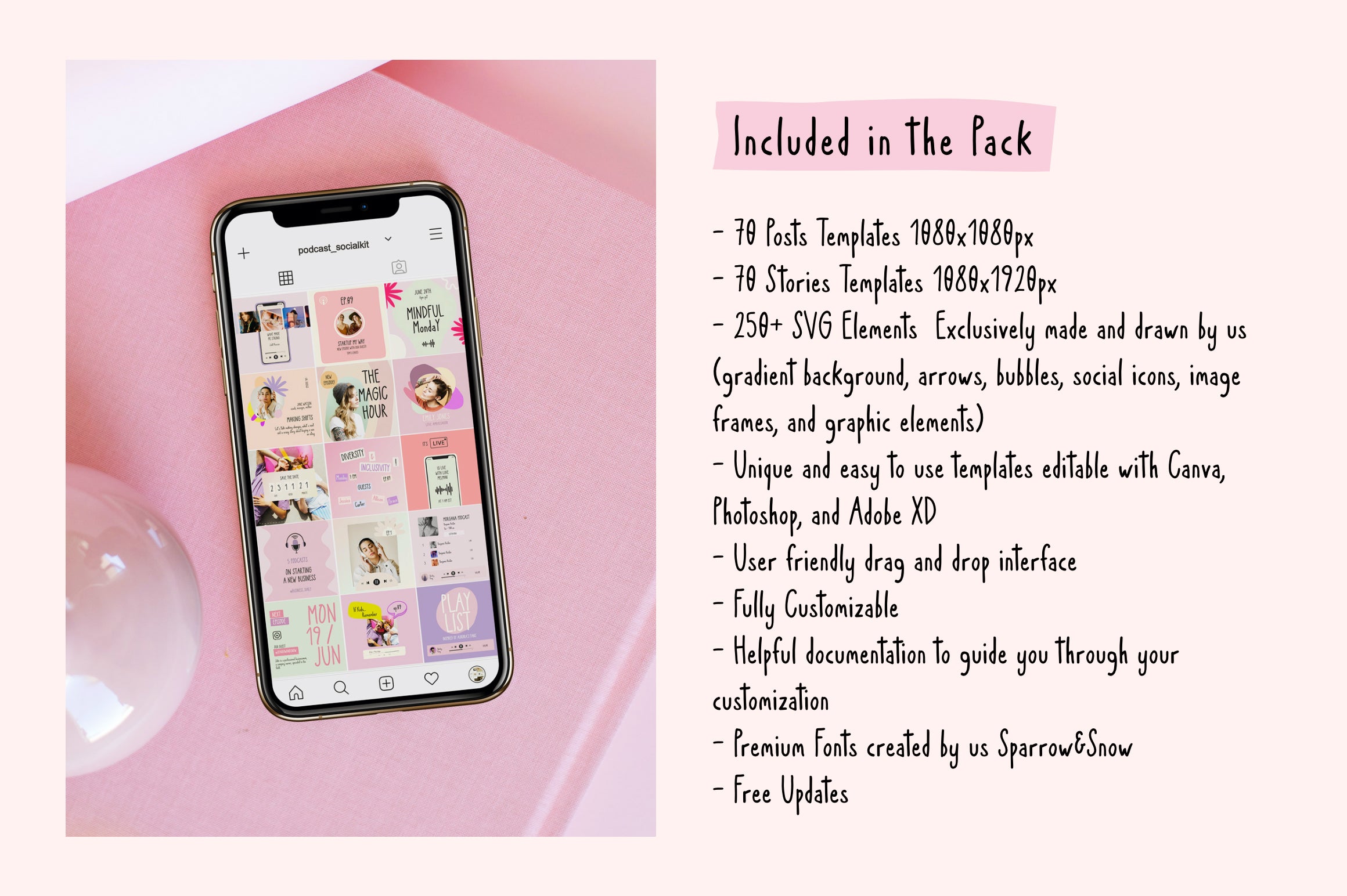 Podcast and Live Instagram Creator