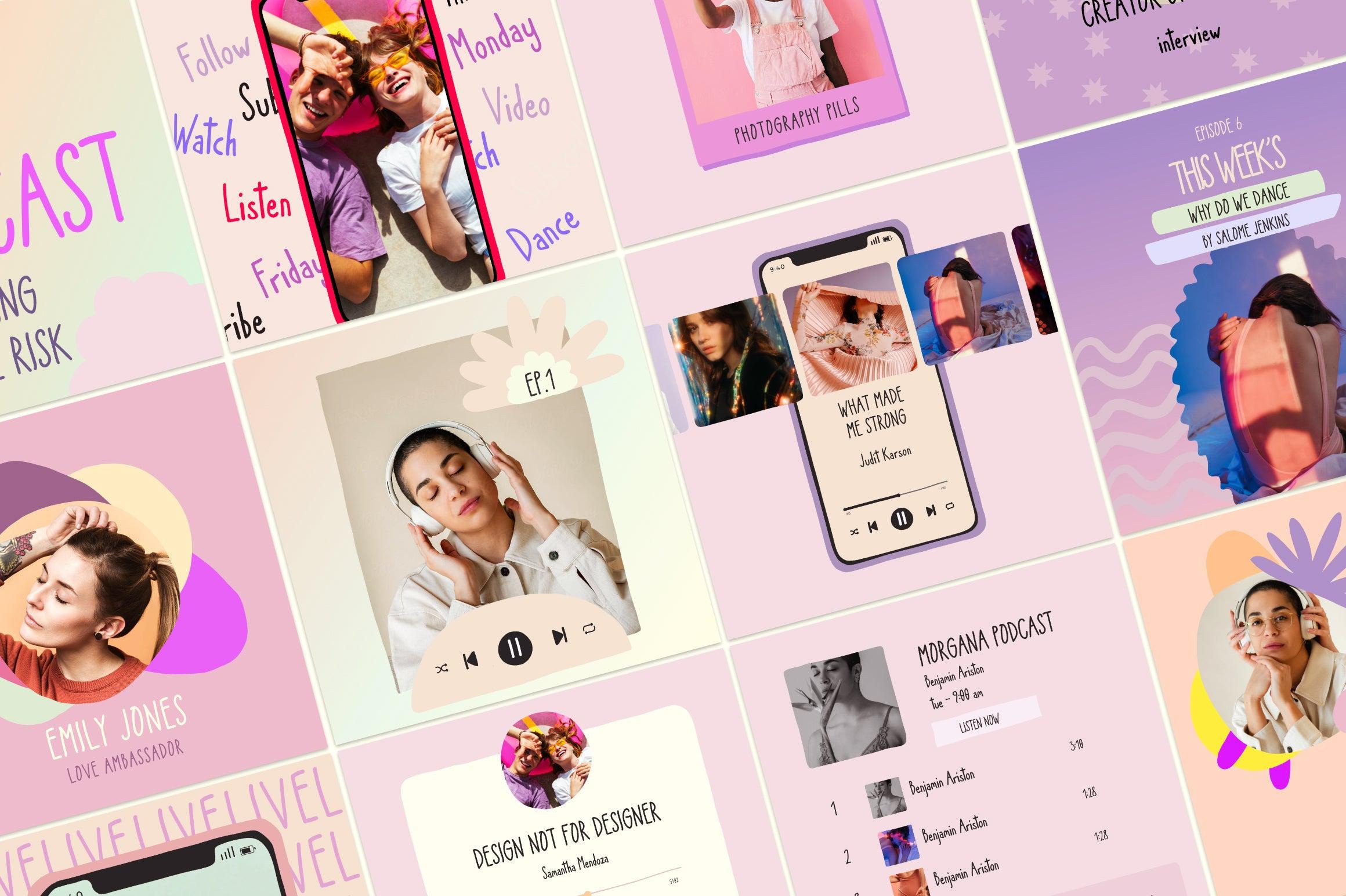 Podcast and Live Instagram Creator