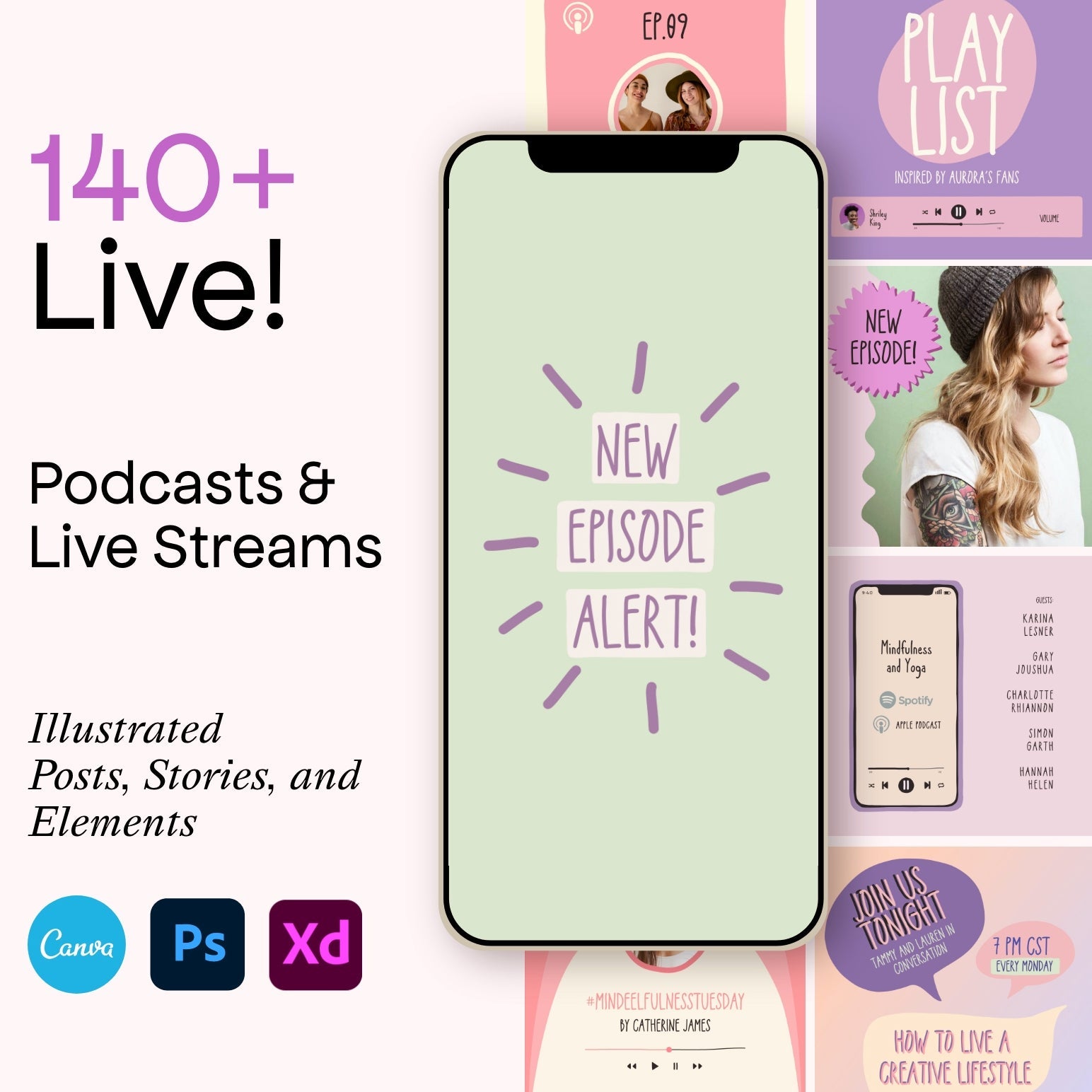 Podcast and Live Instagram Creator