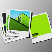 Polaroid Photo Frame Mockup
