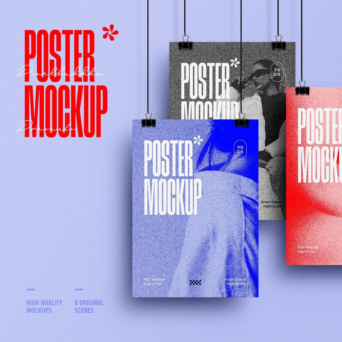 Poster Mockups Collection