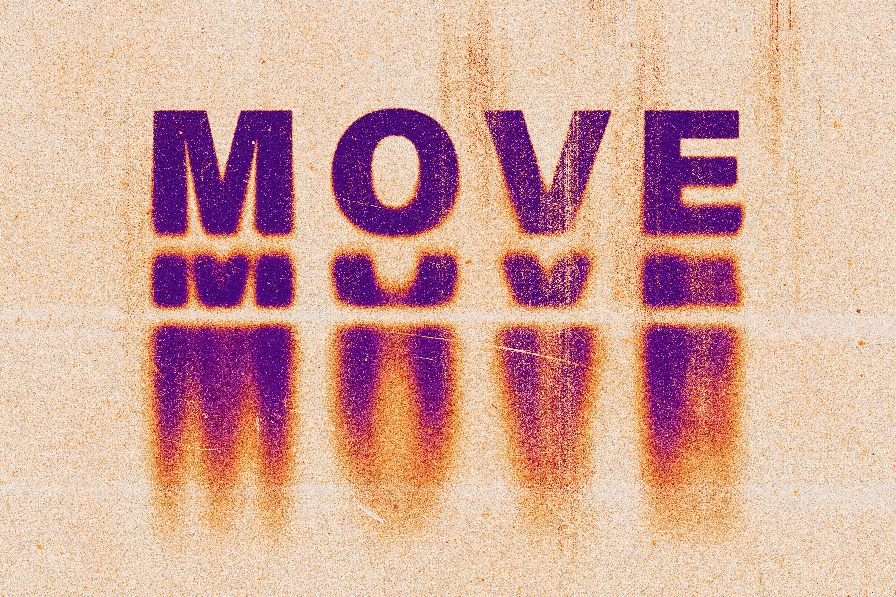 Printed Mess Text & Logo Effects