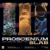 Proscenium Slab - An Ultra-Wide Title Font Designed for Cinema