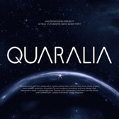 Quaralia Futuristic Sans Serif Font