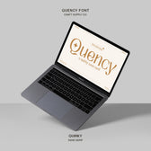 Quency – Quirky Sans Serif