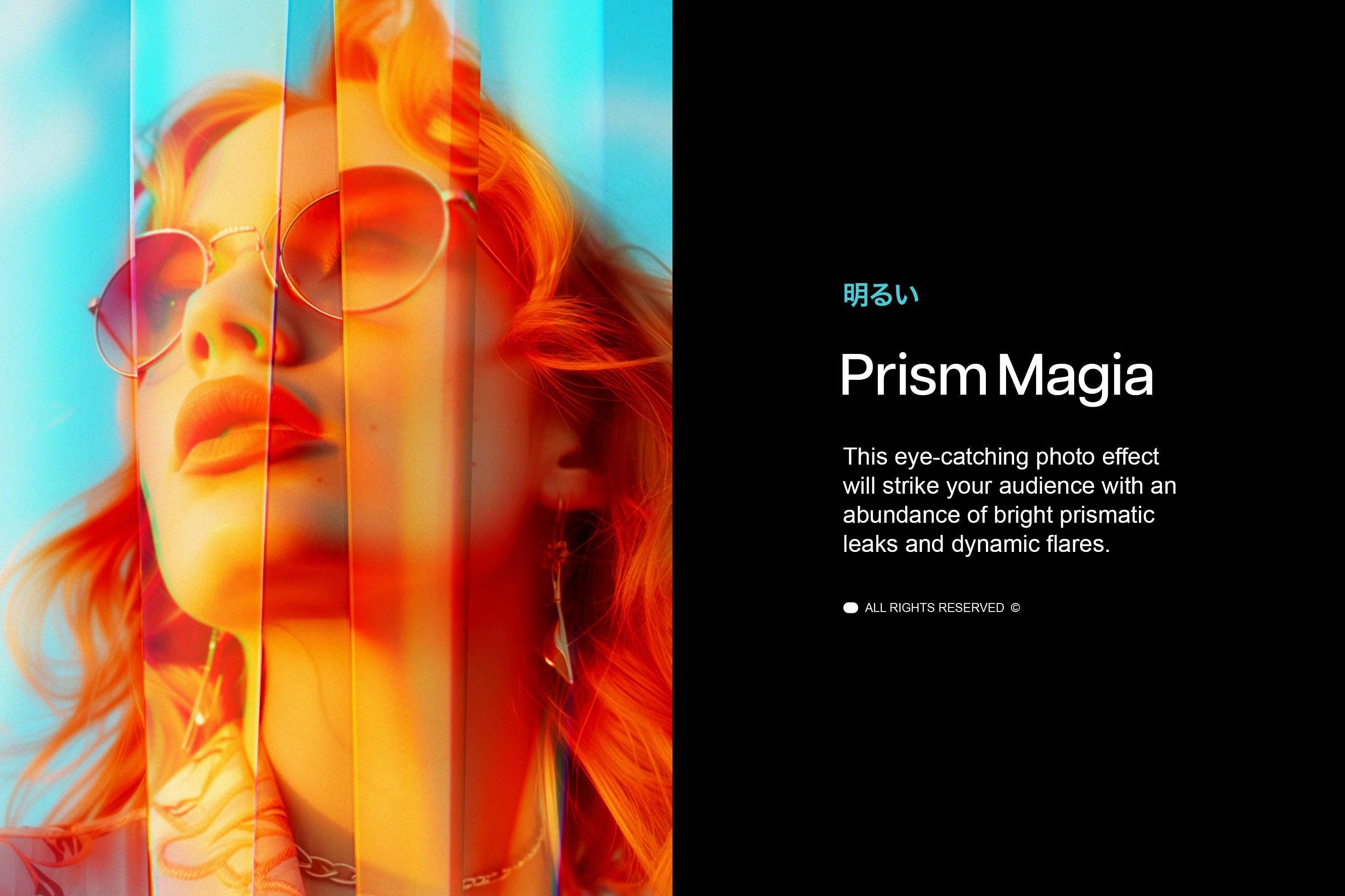 Radiance Prism Photo Effect
