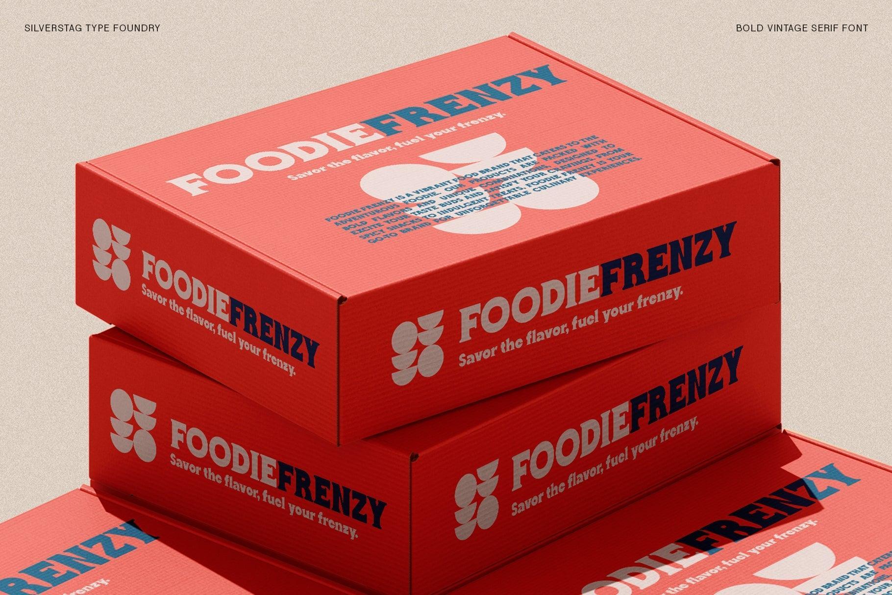 Ranfit - Bold & Funky Serif Font