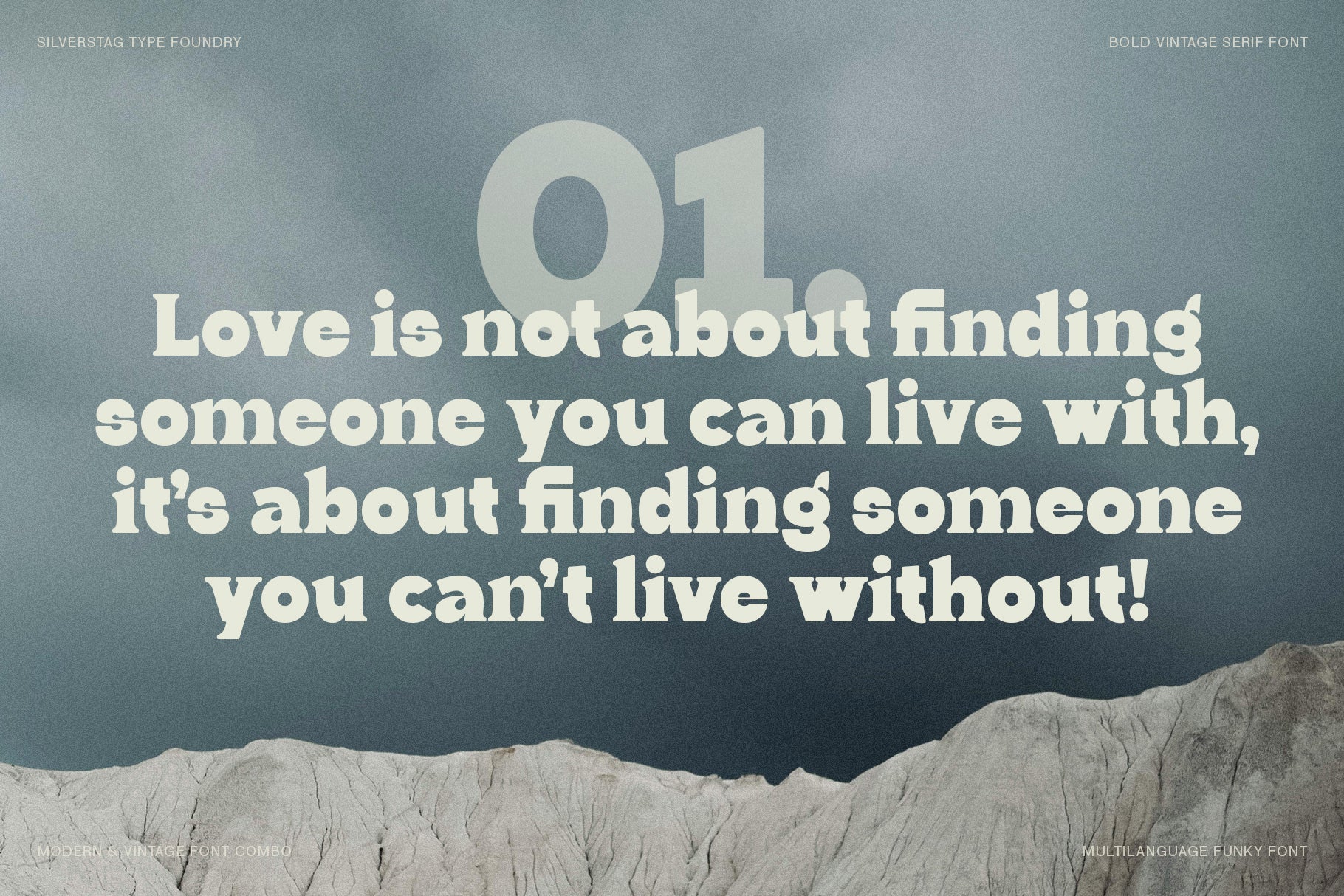 Ranfit - Bold & Funky Serif Font